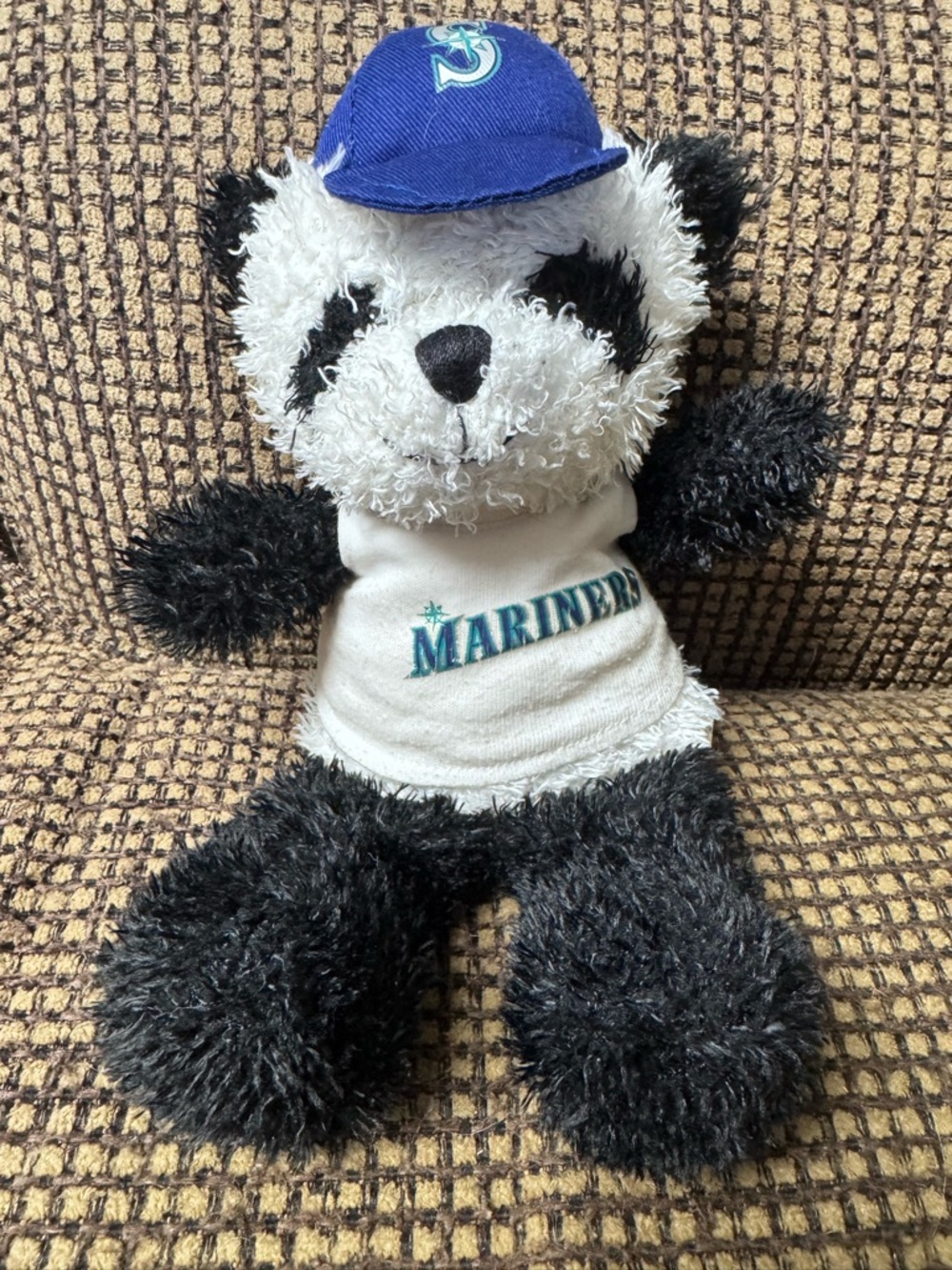 Seattle Mariners Panda Plush with Hat